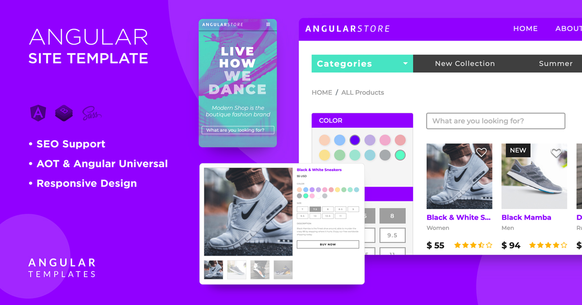 Angular Site Template Angular Site Template